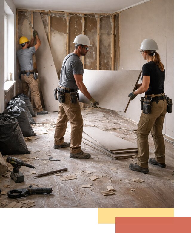 Демонтаж стеновых панелей в зиме быстро и аккуратно