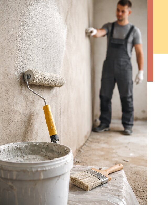 Нанесение бетоноконтакта на стены в зиме от 4296 руб. быстро и недорого | ОТДЕЛОЧНИК-Зма