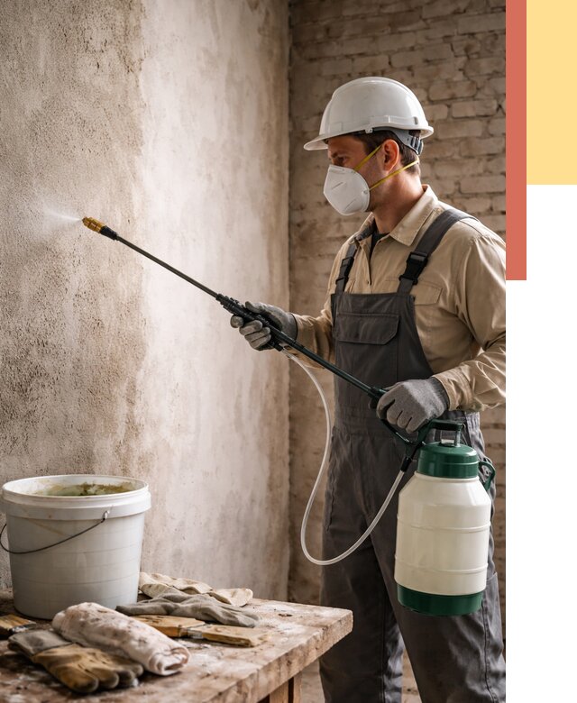 Антисептическая обработка стен в зиме от 1227 руб. — быстро и недорого | ОТДЕЛОЧНИК-Зма