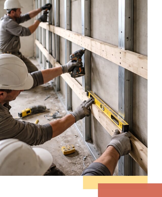 Устройство обрешетки под панели в зиме