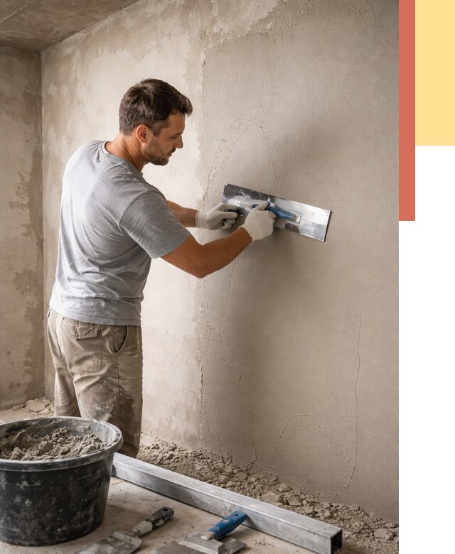 Штукатурка стен без маяков в зиме от 7364 руб/м2 — услуги и цена | ОТДЕЛОЧНИК-Зма