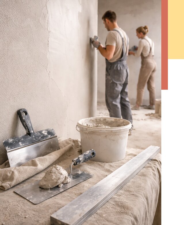 Штукатурка стен гипсовая в зиме от 4603 руб/м2 — быстро и недорого | ОТДЕЛОЧНИК-Зма