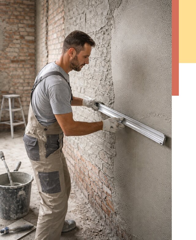 Штукатурка кирпичных стен в зиме от 4603 руб/м2 — быстро и недорого | ОТДЕЛОЧНИК-Зма