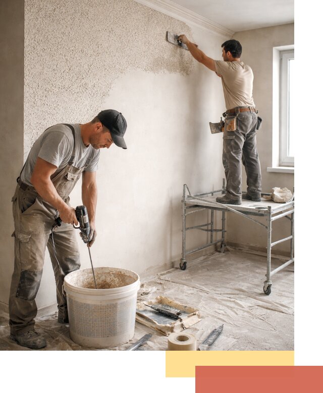 Нанесение жидких обоев под ключ в зиме с гарантией качества