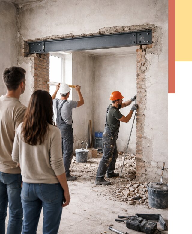 Усиление проема в стене в зиме от 9717 руб. — усиление дверного проема металлоконструкцией | ОТДЕЛОЧНИК-Зма