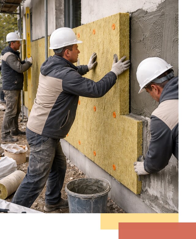 Утепление стен минватой в зиме — тепло и звукоизоляция