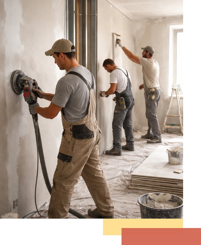 Профессиональная отделка стен в зиме качественно и в срок