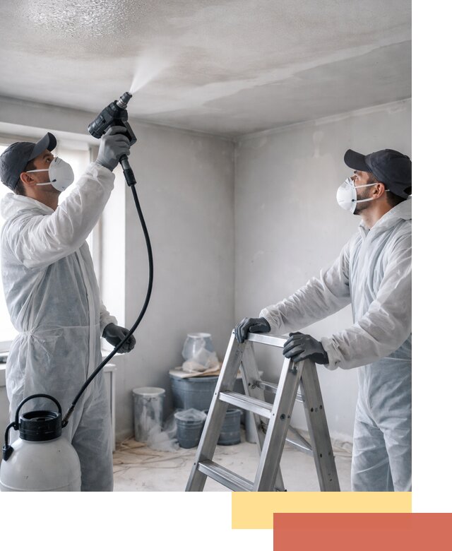 Антисептическая обработка потолка в зиме профессионально и быстро