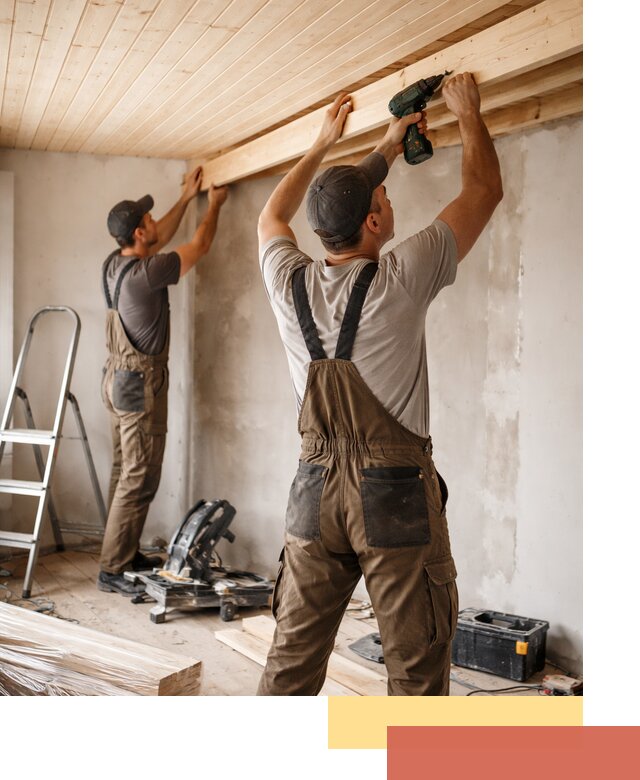 Монтаж потолка из вагонки в зиме профессионально и аккуратно