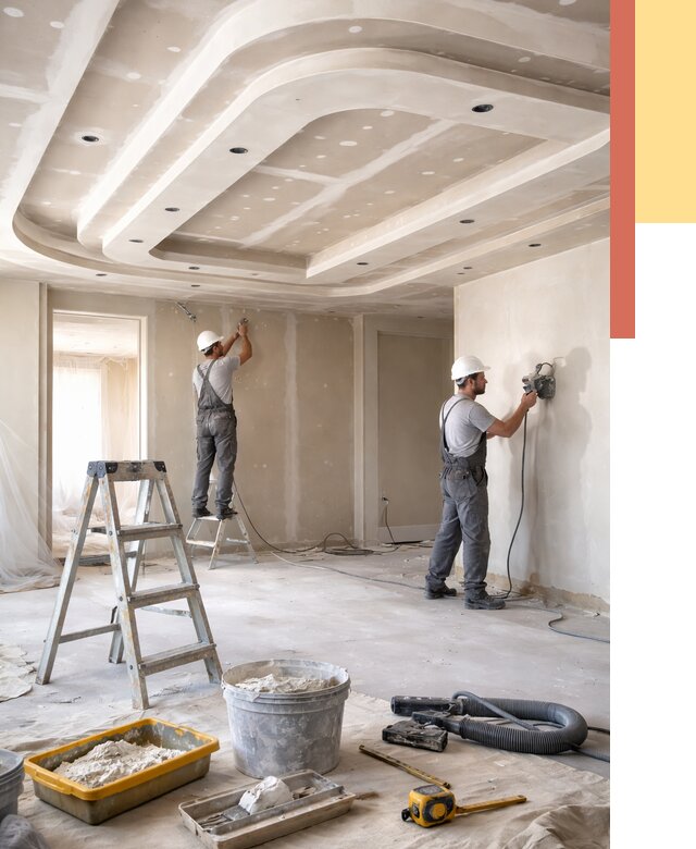 Многоуровневый потолок из гипсокартона в зиме от 767 руб. под ключ | ОТДЕЛОЧНИК-Зма