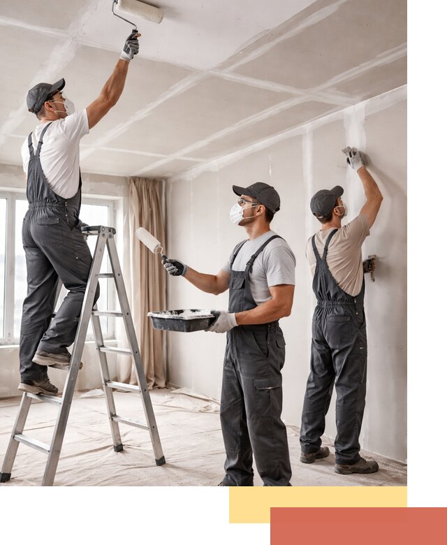 Покраска потолка из гипсокартона в зиме качественно и недорого