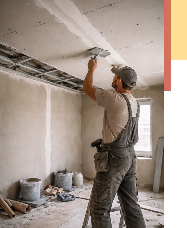 Ремонт потолка из гипсокартона в зиме от 665 руб./м² — быстро и недорого | ОТДЕЛОЧНИК-Зма