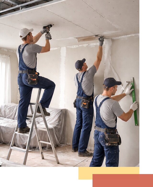 Профессиональная отделка потолка в зиме быстро и качественно