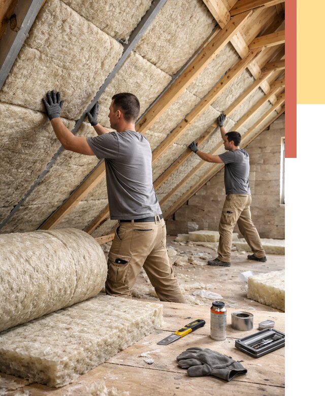 Утепление потолка минватой в зиме от 1483 руб. — быстро и недорого | ОТДЕЛОЧНИК-Зма