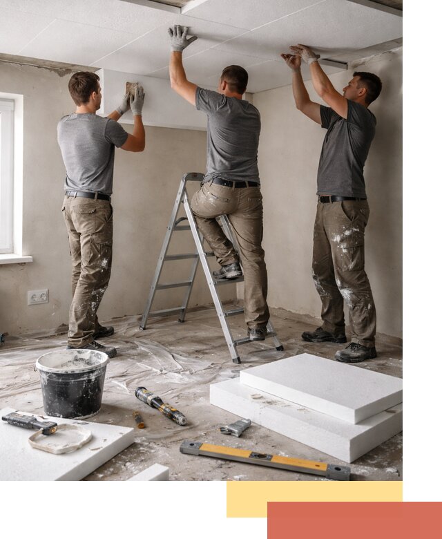 Утепление потолка пенопластом в зиме быстро и качественно